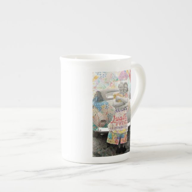 Je t'aime un boisseau et une tasse de picotin (Devant droit)