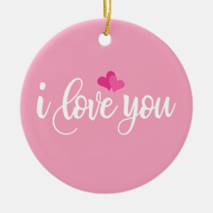 Je t'aime Valentine Calligraphie   Ornement