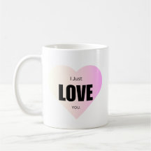 Je t'aime vraiment les tasses