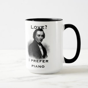 "Je tasse préfère piano"