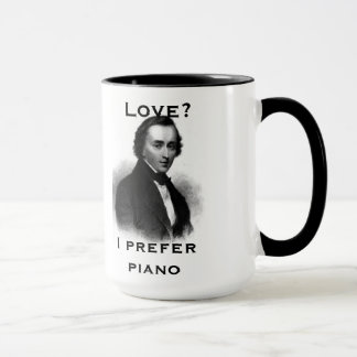 "Je tasse préfère piano"