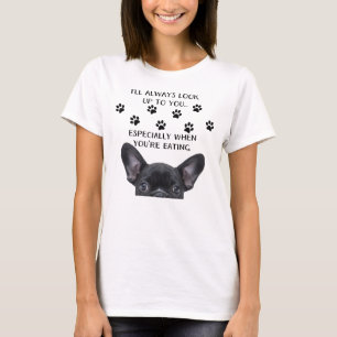 Je Te Suis Au Coeur De T-Shirt Chien