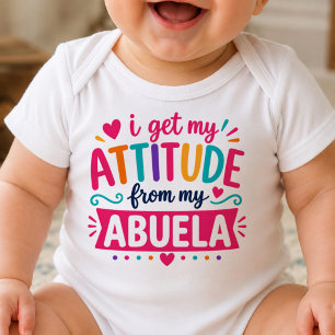 Je Tiens Mon Attitude De Mon Abuela Body