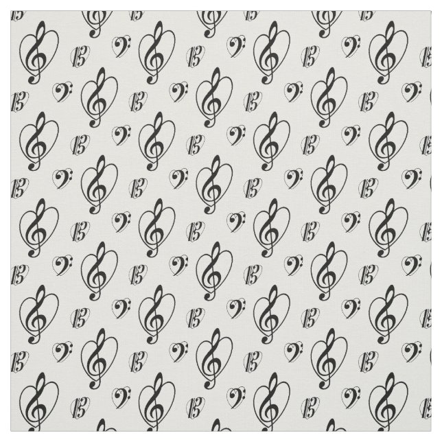 "Je tissu aime clefs" (Échantillon)