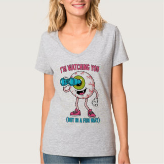 Je T'Observe – T-Shirt Drôle et Flippant avec un O