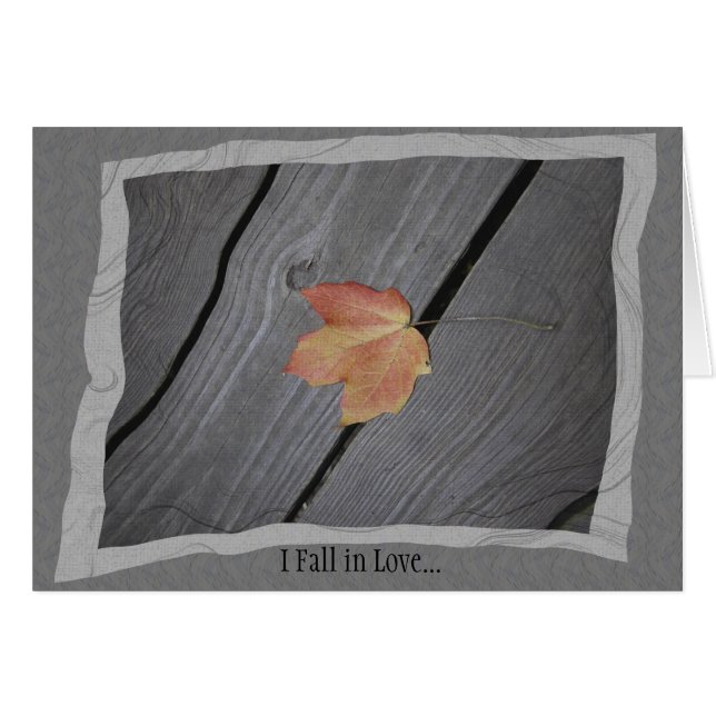 Je tombe amoureux (Devant horizontal)