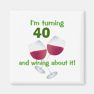 Je tourne 40 et wining à son sujet aimant