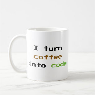 Je Transforme Le Café En Café De Code Mug
