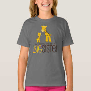 Je vais devenir un T-shirt de la grande soeur
