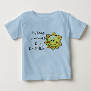 Je vais être Grand Frère Tshirt pour bébé