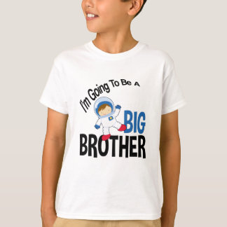 Je vais être un grand frère astronaute T-shirt