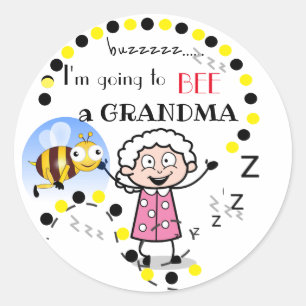 Je vais être un Sticker de grand-mère