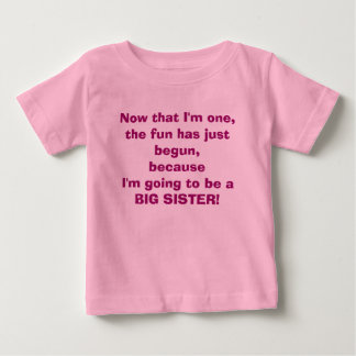Je vais être une grande soeur T-Shirt