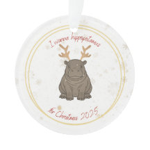 Je veux un rhinocéros hippopotame pour Noël 2025 