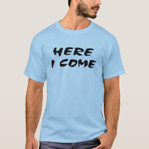 Je viens là je vais T-shirt de motocross de vélo