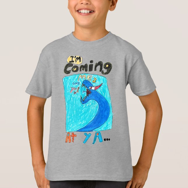 Je viens sur ton T-shirt (Devant)