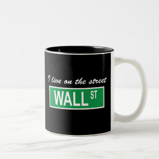"Je vis tasse sur de rue Wall Street"