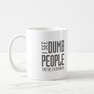 Je vois les personnes muettes - tasse