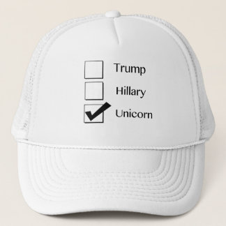 Je vote Casquette politique de la licorne