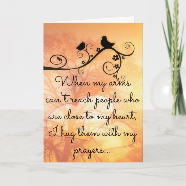 Je Vous Accroche Avec Ma Carte De Prières (Devant)