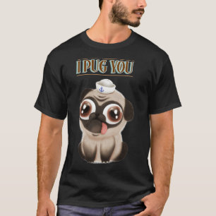 Je vous Carlin T-shirt classique 703