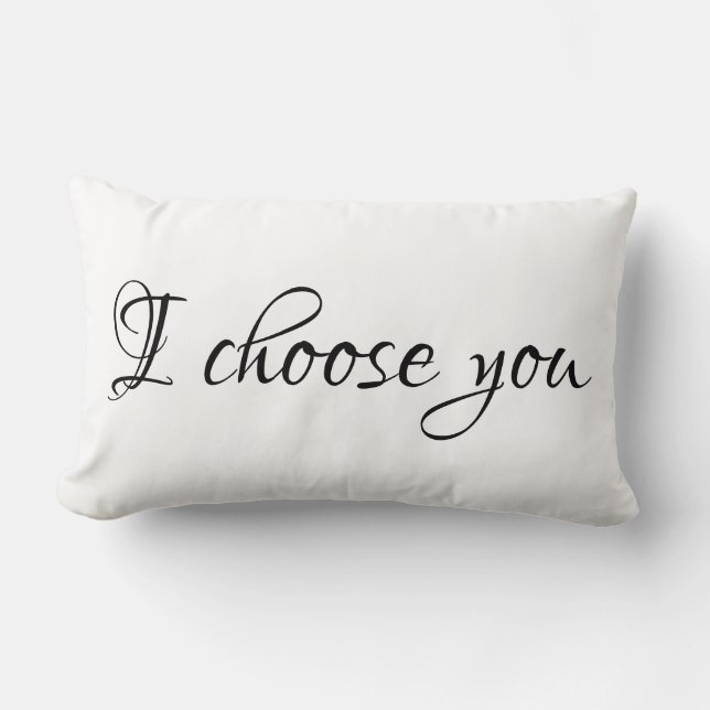 Je vous choisis coussin (Recto)
