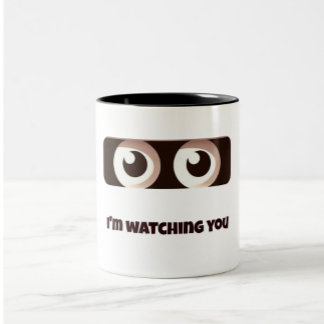 Je vous regarde - Drôle Eyes Mug
