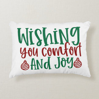 Je Vous Souhaite Confort Et Joie Coussin