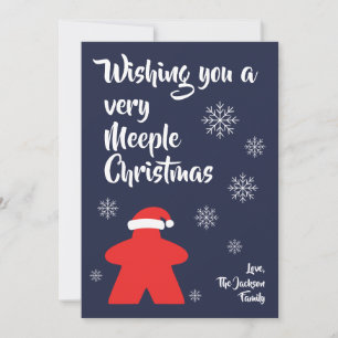 "Je vous souhaite un Noël très méchant" Carte de v