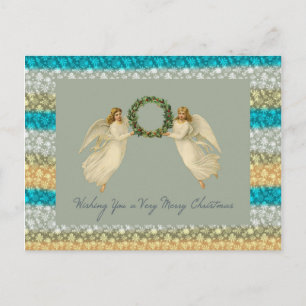 Je vous souhaite un très joyeux Noël carte Angles