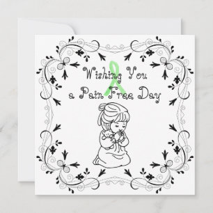 Je vous souhaite une carte de jour sans douleur po