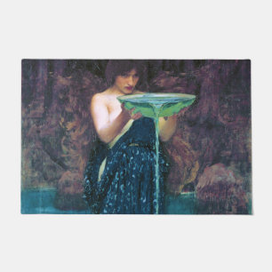 Jealous Circe, John William Waterhouse Fußmatte