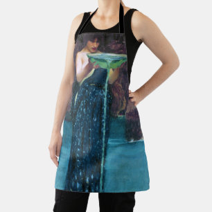 Jealous Circe, John William Waterhouse Schürze