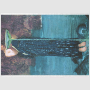 Jealous Circe, John William Waterhouse Seidenpapier