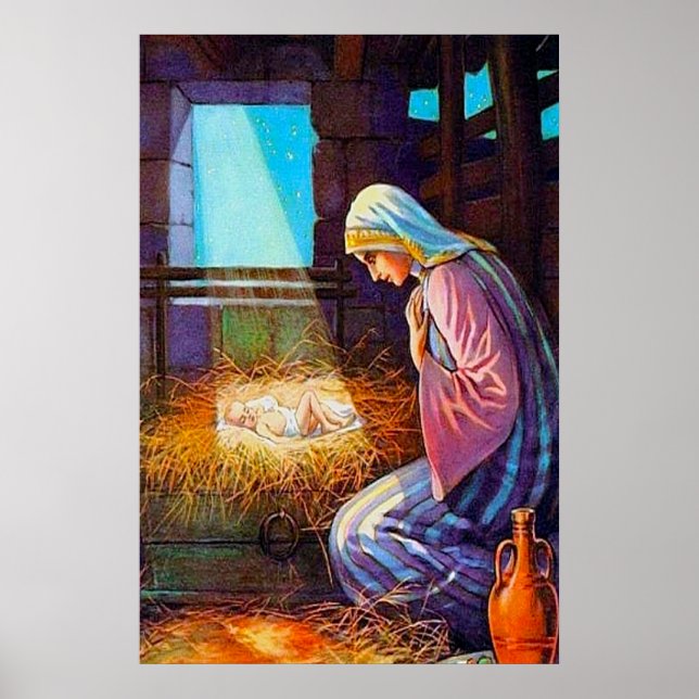 Jean 1:14 Jésus entre dans notre monde poster (Devant)