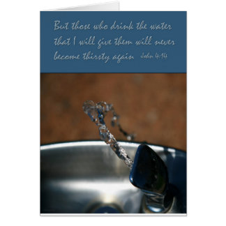 Jean 4:14 Ceux qui boivent l'eau que je donne