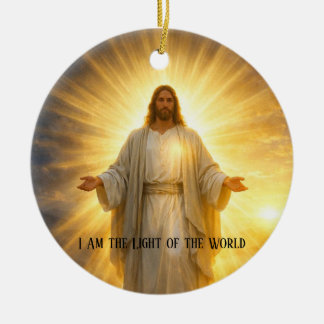 Jean 8:12 Je Suis la Lumière Ornement