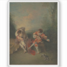 Jean-Antoine Watteau - La Überraschung