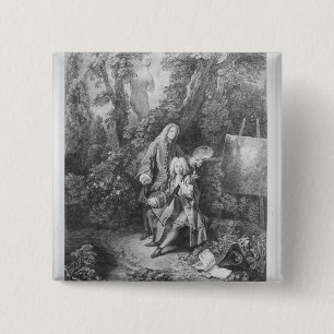 Jean Antoine Watteau und Freund Monsieur Button