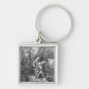 Jean Antoine Watteau und Freund Monsieur Schlüsselanhänger