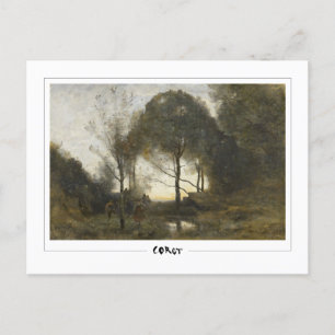 Jean-Baptiste-Camille Corot #20-2 - Fine Art Postkarte