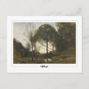 Jean-Baptiste-Camille Corot #20-2 - Kunst Postkarte