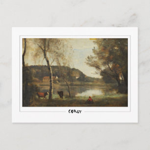 Jean-Baptiste-Camille Corot #285 - Feine Kunst Postkarte
