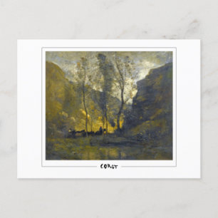 Jean-Baptiste-Camille Corot #301 - Fine Art Pos... Postkarte