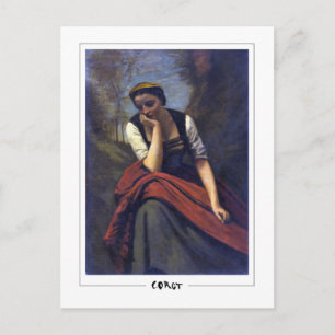 Jean-Baptiste-Camille Corot #322 - Feine Kunst Pos Postkarte