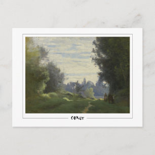 Jean-Baptiste-Camille Corot #408-2 - Fine Art Postkarte