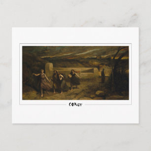 Jean-Baptiste-Camille Corot #43 - Feine Kunst Postkarte