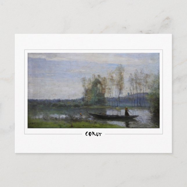 Jean-Baptiste-Camille Corot #914 - Fine Art Postkarte (Vorderseite)