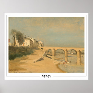 Jean-Baptiste-Camille Corot Art Poster #442-2