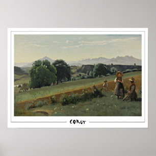 Jean-Baptiste-Camille Corot Art Poster #558-2